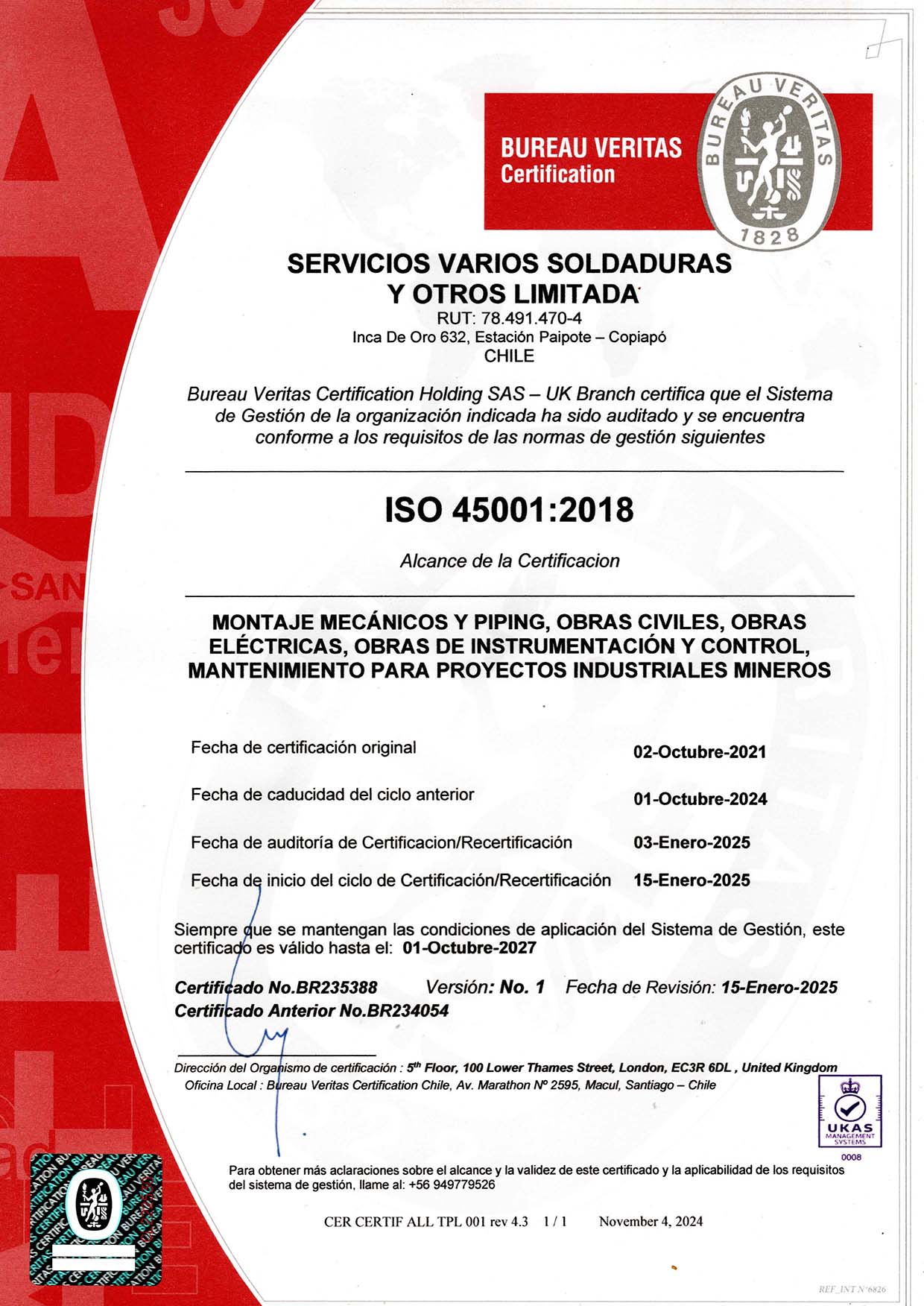ISO 45001-2018